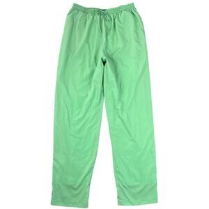 Koret Sport Y2K Early 2000s Green Elastic Waist Pants Lined Casual Lounge - M